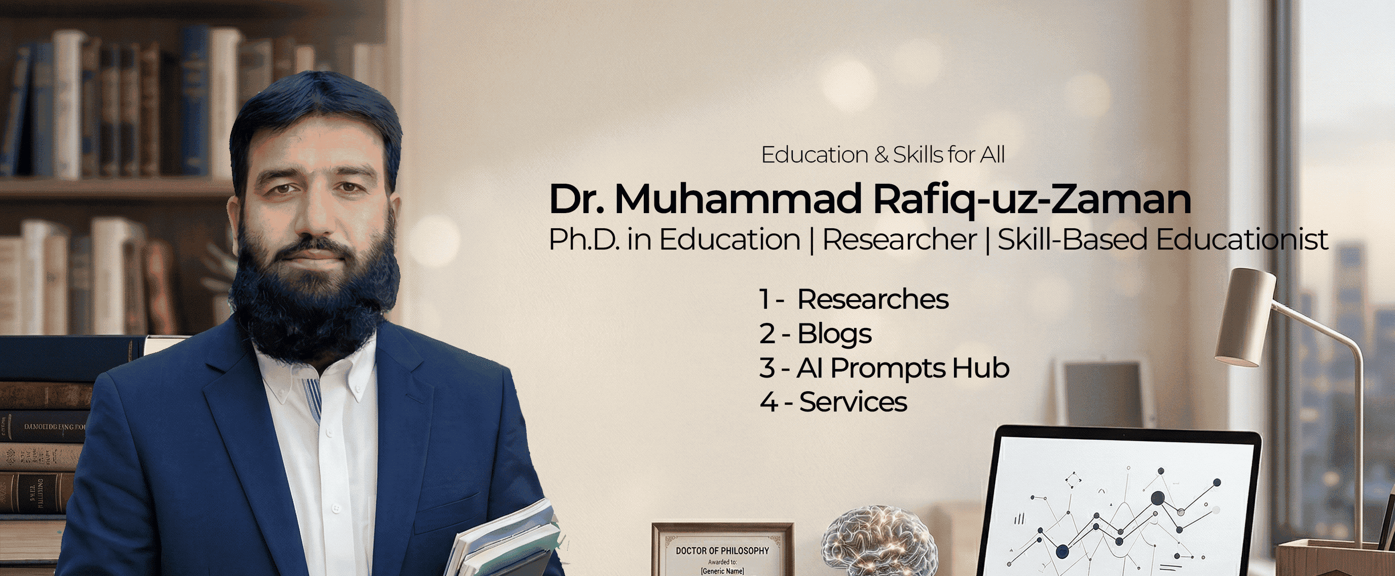 Muhamamd Rafiq Dr. Muhammad Rafiq-uz-Zaman | Educationist | Researcher | Trainer